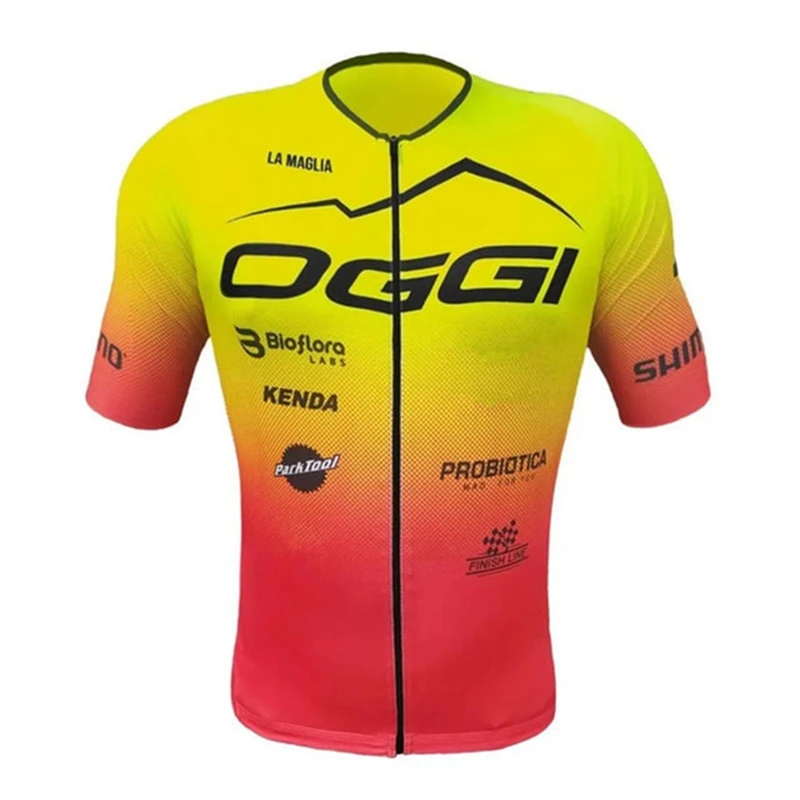 Sporting Oggi Cycling Team Racing Apparel Summer Short Sleeve Triathlon Bib Shor - £45.60 GBP