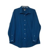 David Taylor Dress Button Up Collared Shirt ~ Sz XL 17-17.5 (34-35) ~ De... - $13.49