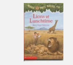 Lions at Lunchtime (Magic Tree House 11) - Paperback - GOOD - $2.99