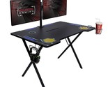 Atlantic Gaming Desk Viper 3000-45+ inches Wide, LED Illumination, Three... - £142.28 GBP
