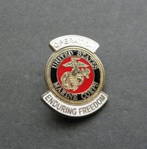 Marines Operation Enduring Freedom Usmc Us Marine Lapel Pin Badge 1 Inch - £4.54 GBP