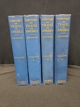 A History of Travel in America,  Volume 1-4 Seymour Dunbar 1915 Illustra... - $937.61 MXN