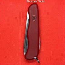 Discontinued Victorinox 111mm Picnicker Knife - Side Locking Blade - Red Nylon - $80.02