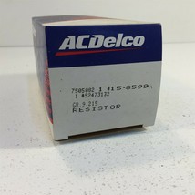 (1) Genuine ACDelco 15-8599 GM 52473132 Resistor - £12.01 GBP