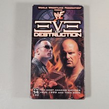 WWF VHS Eve Of Destruction The Most Amazing Matches From 1999 - £8.41 GBP