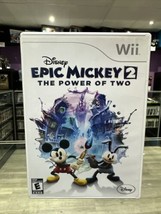 Disney Epic Mickey 2 The Power of Two (Nintendo Wii) CIB Complete Tested! - £5.82 GBP