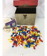 Vtg 60s Mickey Mouse Club Set No. 25 Play Tiles With Steel Case - £22.94 GBP
