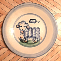 MA Hadley Country Scene Sheep Lamb Dinner Dessert Luncheon Plate 11” Signed - £24.15 GBP