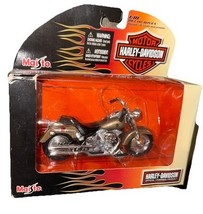 Maisto Harley Davidson 1:18 2004 FLSTFI Fat Boy Motorcycle Diecast Serie... - $12.45