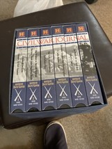 Civil War Journal VHS Tapes Volumes 1-6 Danny Glover History Channel Documentary - £5.43 GBP