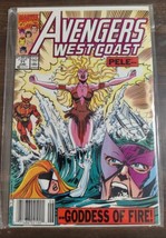 Avengers West Coast #71 June 1991 Marvel Comics 1st Appearance Pele Key Issue  - £15.98 GBP
