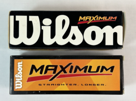6 NEW Wilson Maximum Golf Balls - 2 Boxes of 3 White Golf Balls 2 Pack =... - $9.90