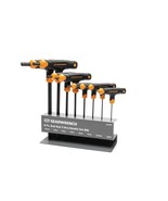 GEARWRENCH 8 Piece Metric Ball End T-Handle Hex Key Set - 83520 - £45.69 GBP