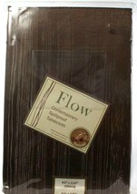 Benson Mills Flow60" X 120"Oblong Chocolate Contemporary Spill proof Tablecloth  image 1
