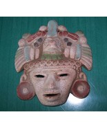 CERAMIC HANGING MASK - Made in MEXICO - 6.75&quot; x 6&quot; - VG Condition - £20.02 GBP
