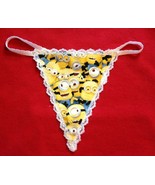 Sexy New Womens MINIONS Teddy Gstring Thong Panty Lingerie Panties Under... - £15.04 GBP