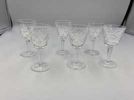 Waterford Crystal ASHLING Cordial Glasses Set of 6 - $124.99