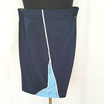 Nike Mens Medium Shorts 38 inch Gym Exercise Swim Trunks Blue Knit Casua... - £13.34 GBP