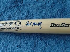 Fred Mc Griff Signed Authenticated Autograph Adirondack 232 Big Stick Bat - £228.03 GBP