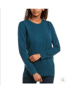 NWT Equipment Rei Wool Blend Crewneck Sweater Teal S - €48,20 EUR