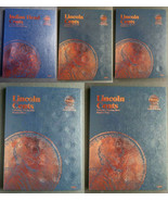 Set of 5 - Whitman Indian Lincoln Cent Coin Folders 1-4 1857-2014 Album ... - £25.39 GBP