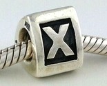 Authentic PANDORA Letter X Retired Charm, Sterling Silver, 790323x New - $27.54