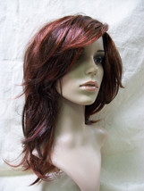 Auburn Red Layered Desperate Diva Wig Susan Housewives Comic Black Widow Lolita - £10.91 GBP