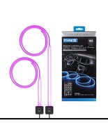 15 Colors, 6 Modes, Brightness Control, Trim-to-fit, 2 x 7&#39; Strips, 168 ... - $47.59 CAD