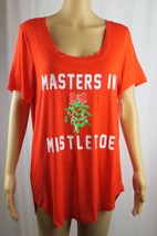 Women&#39;s T-Shirt Fifth Sun Women&#39;s Christmas Design Short Sleeve Red T-Sh... - £7.89 GBP