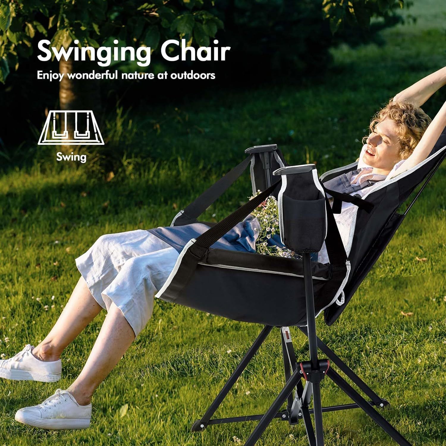 Portable Chair Recliner Luxury Camping Chair Outdoor Chair Camping