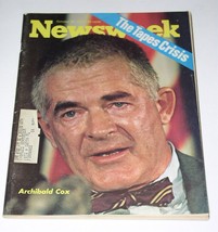 Watergate Archibald Cox Newsweek Magazine Vintage 1973 Richard Nixon Tapes - £19.90 GBP