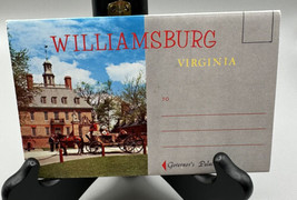 Postcard Virginia Colonial Williamsburg Est. 1693 12 Pictures  6 x  4&quot; Unposted - £7.58 GBP