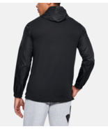 Under Armour UA Mens Sportstyle Anorak Black Pull Over Hooded Jacket XL ... - £31.31 GBP