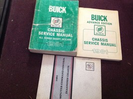 1981 Buick Lesabre Riviera Ripiano Sport Wagon Servizio Shop Repair Manual Set - £70.78 GBP