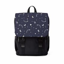 Spacy Galaxy Trend Color 2020 Model 4 Evening Blue Unisex Casual Shoulder Backpa - £59.38 GBP