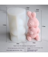 Diy Holding Love Rabbit Aromatherapy Candle Silicone Mold - £12.83 GBP