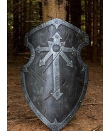 30&quot; inch Medieval Marauder Kite Authentic Steel Norse Battleworn Shield - £110.36 GBP