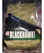 BlackHawk 73NH00BK-R Hip Holster, Black Nylon for 2-3&quot; Barrell, New in P... - £24.70 GBP