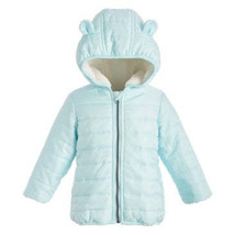 First Impressions Baby Boys Faux-Fur-Lined Hooded Bear Puffer Jacket, 3-6 months - £11.53 GBP