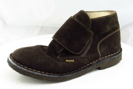 Primigi Boot Girls Sz 34 M Short Boots Brown Leather - $21.78