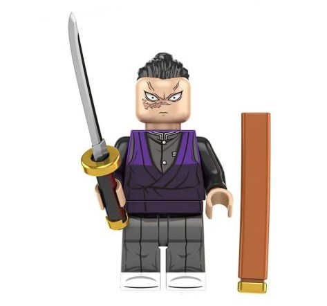 Genya Shinazugawa Demon Slayer Cartoon Tv Show Anime V2 Custom Minifigures - $8.35