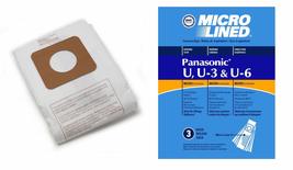 DVC Micro-Lined Paper Replacement Bags For Panasonic Style U, U-3, and U... - $6.68