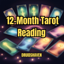 ? 12-Month Tarot Reading by Email - Personalized Psychic Insights ? - $12.97