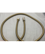 Signature Hardware 476853 60&quot; Stretchable Hand Shower Hose - Brushed Gold - $72.35 CAD