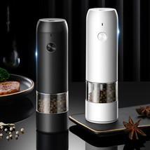Rechargeable Electric Pepper And Salt Grinder Set One-Handed No Battery Needed A - £18.20 GBP+
