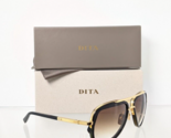 New Authentic Dita Sunglasses Mach Two DRX 2031B Black Gold 60mm Made in... - $494.99