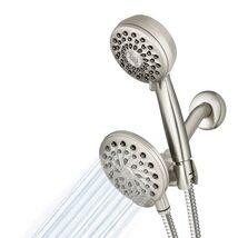 Waterpik One-Touch Dual 2-in-1 Shower System With Rain Shower Head and 7... - $98.78 CAD