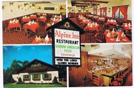 Illinois Postcard Glenview Alpine Inn Multi View - £1.64 GBP