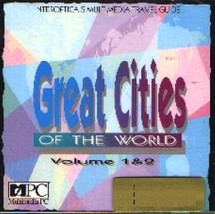 Great Cities Volume 1 &amp; 2 (PC-CD-ROM, 1994) for Windows - NEW CD in SLEEVE - £3.18 GBP