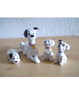 Disney 101 Dalmatians Pongo and Puppies Ceramic Figurines  - £39.05 GBP